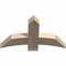 Ekena Millwork Bellingham Smooth Timber Gable Bracket, Douglas Fir, 36"W x 21"H x 3 1/2"D x 5 1/2"F, 14/12 Pitch GBW036X21X0406BEL00SDF - alternate 2